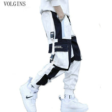 Load image into Gallery viewer, Streetwear Men&#39;s Multi Pockets Cargo Harem Pants Hip Hop Casual Male Track Pants Joggers Trousers Fashion Harajuku Men Pants
