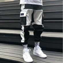 Load image into Gallery viewer, Streetwear Men&#39;s Multi Pockets Cargo Harem Pants Hip Hop Casual Male Track Pants Joggers Trousers Fashion Harajuku Men Pants
