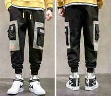 Load image into Gallery viewer, Streetwear Men&#39;s Multi Pockets Cargo Harem Pants Hip Hop Casual Male Track Pants Joggers Trousers Fashion Harajuku Men Pants
